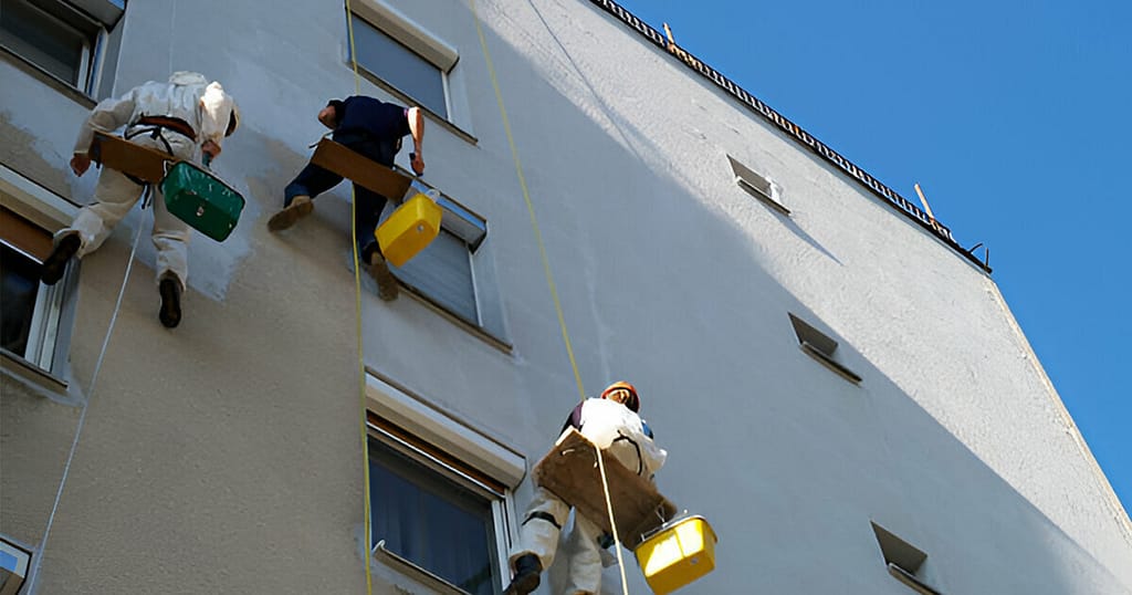 exterior painting process